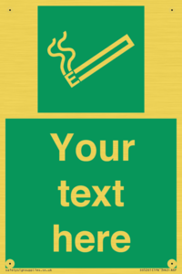 Custom E-Cigarettes/Vaping Permited Sign